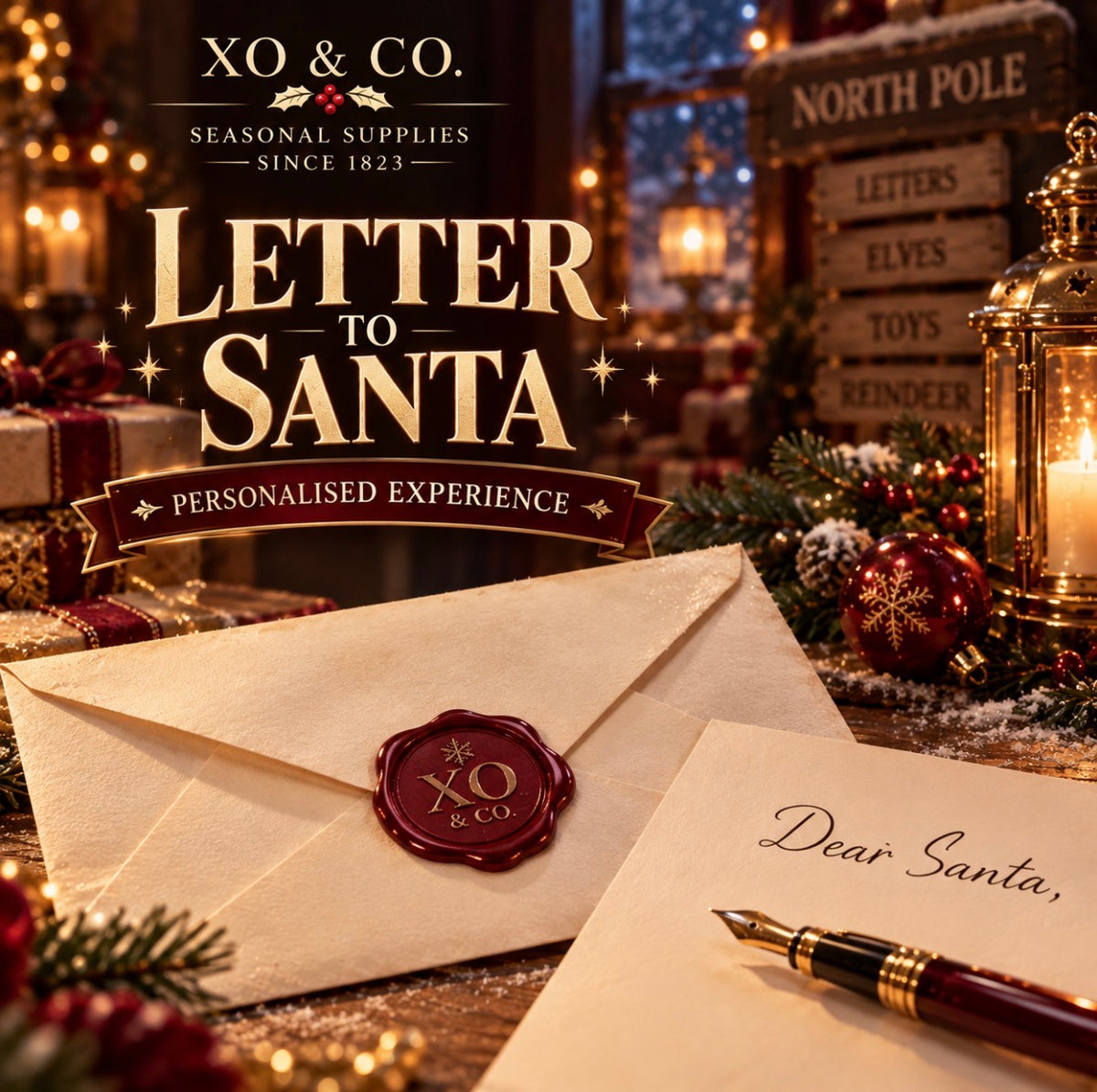 North Pole Christmas Post